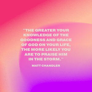 Praising God In The Storm: Social Graphics