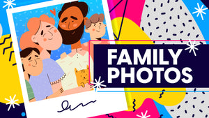 Family Photos Title Graphic