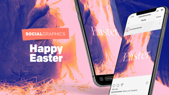 Happy Easter: Social Graphics