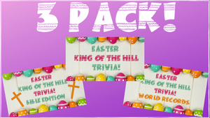 King of the Hill Easter [3 Pack] On Screen Game