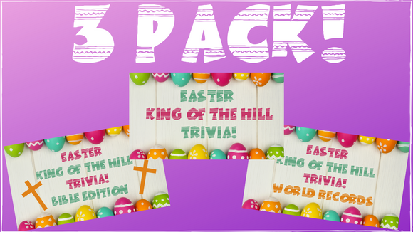 King of the Hill Easter [3 Pack] On Screen Game