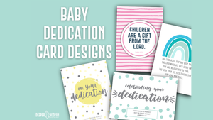 Baby Dedication Cards