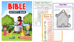 Bible Activity Book (Ages 8-12)