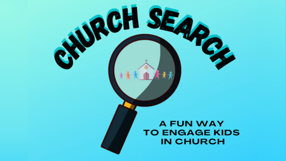 Church Search for Kids Activity Sheets