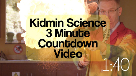 Kidmin Science 3 Minute Countdown Video [Fire Version]