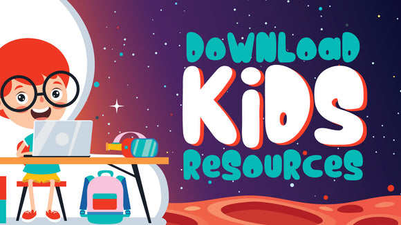 Download Kids Resources Title Graphic