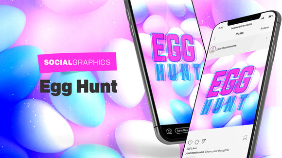 Egg Hunt Social Graphics