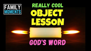 Really Cool Object Lesson About God's Word Video