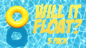 Will It Float [5 Pack] Crowd Breaker Game