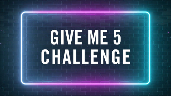 Give Me 5 Challenge (2 Pack) On Screen Game