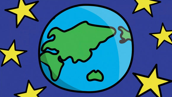 Cartoon Globe 01