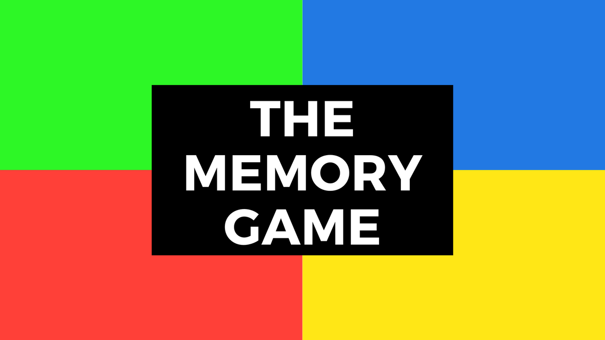 The Memory Game On Screen Game – KidzMatter