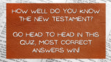 New Testament Test Volume 1