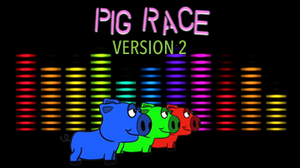 Pig Race [Version 2] Racing Game Video