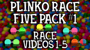 Plinko Race On Screen Game Pack #1