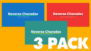 Reverse Charades [3 Pack] On Screen Game