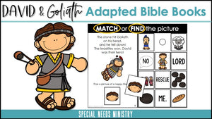 David and Goliath Adapted Books