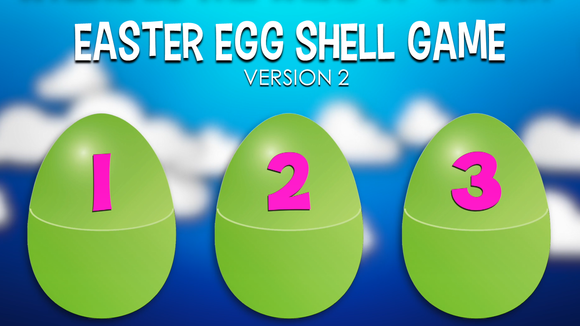 Easter Egg Shell Game [2] On Screen Green