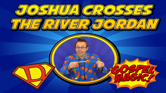 Joshua Crossing the Jordan River Gospel Illusion