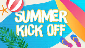 Summer Kick Off Title Graphics