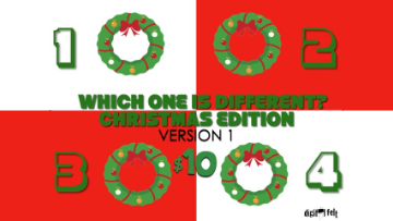 Which One is Different: Christmas Edition [Version 1] Crowd Breaker Game