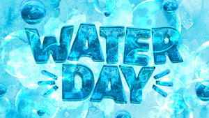 Water Day Title Graphic