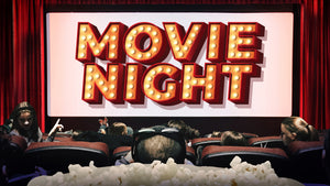 Movie Night Title Graphic