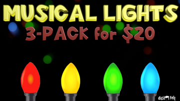 Musical Lights [3 Pack] Crowd Breaker Game