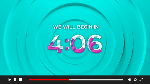 Simple Circles Countdown Video