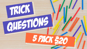 Trick Questions [5 Pack] Crowd Breaker Game