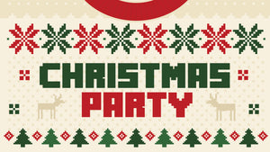 Ugly Sweater Party Title Graphics