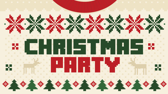 Ugly Sweater Party Title Graphics